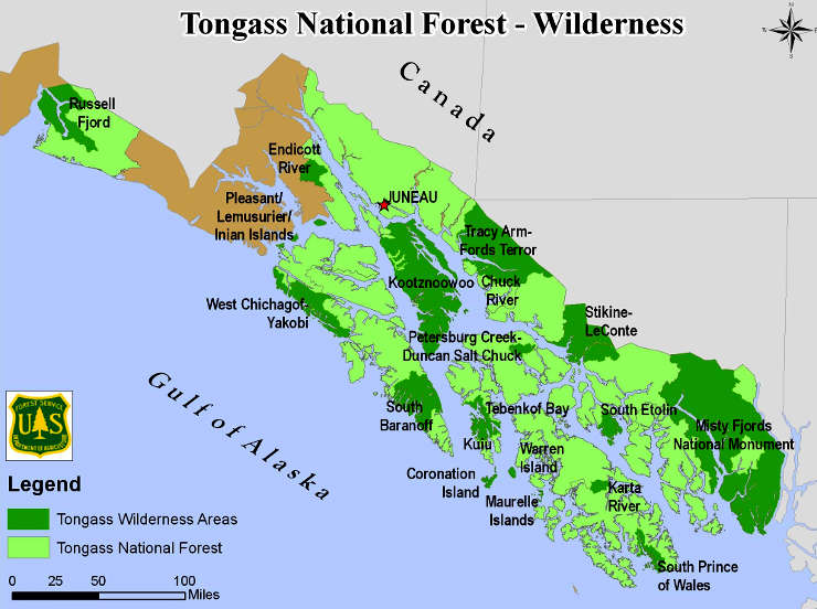 Tongass National Forest  National Forests in Alaska