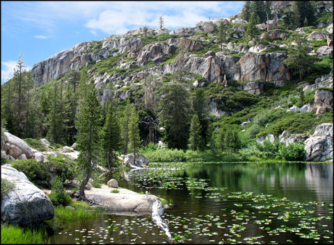 emigrant piute lake wilderness california
