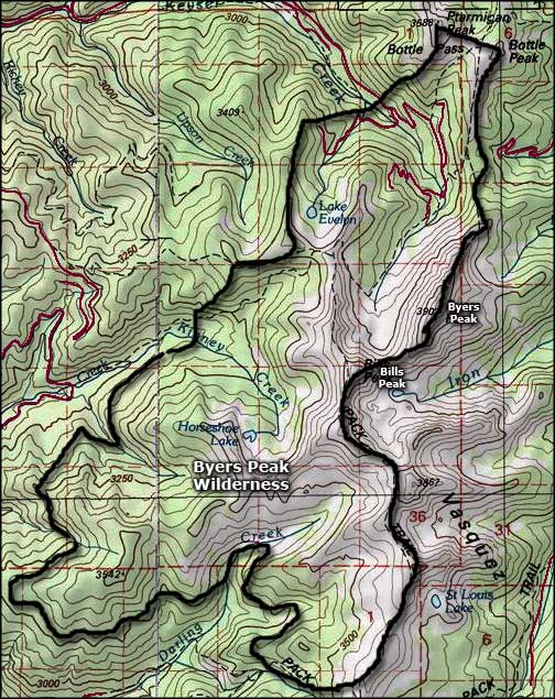 Byers Peak Wilderness 8024