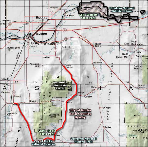 City of Rocks National Reserve and State Park  National Park Service Sites