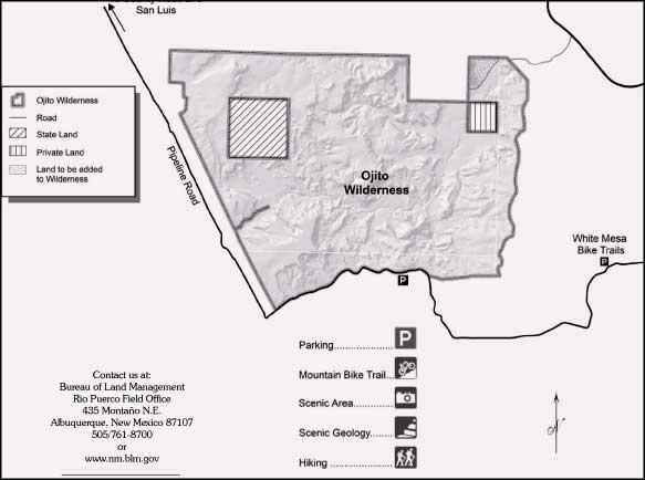 Ojito Wilderness New Mexico Blm Sites 8296