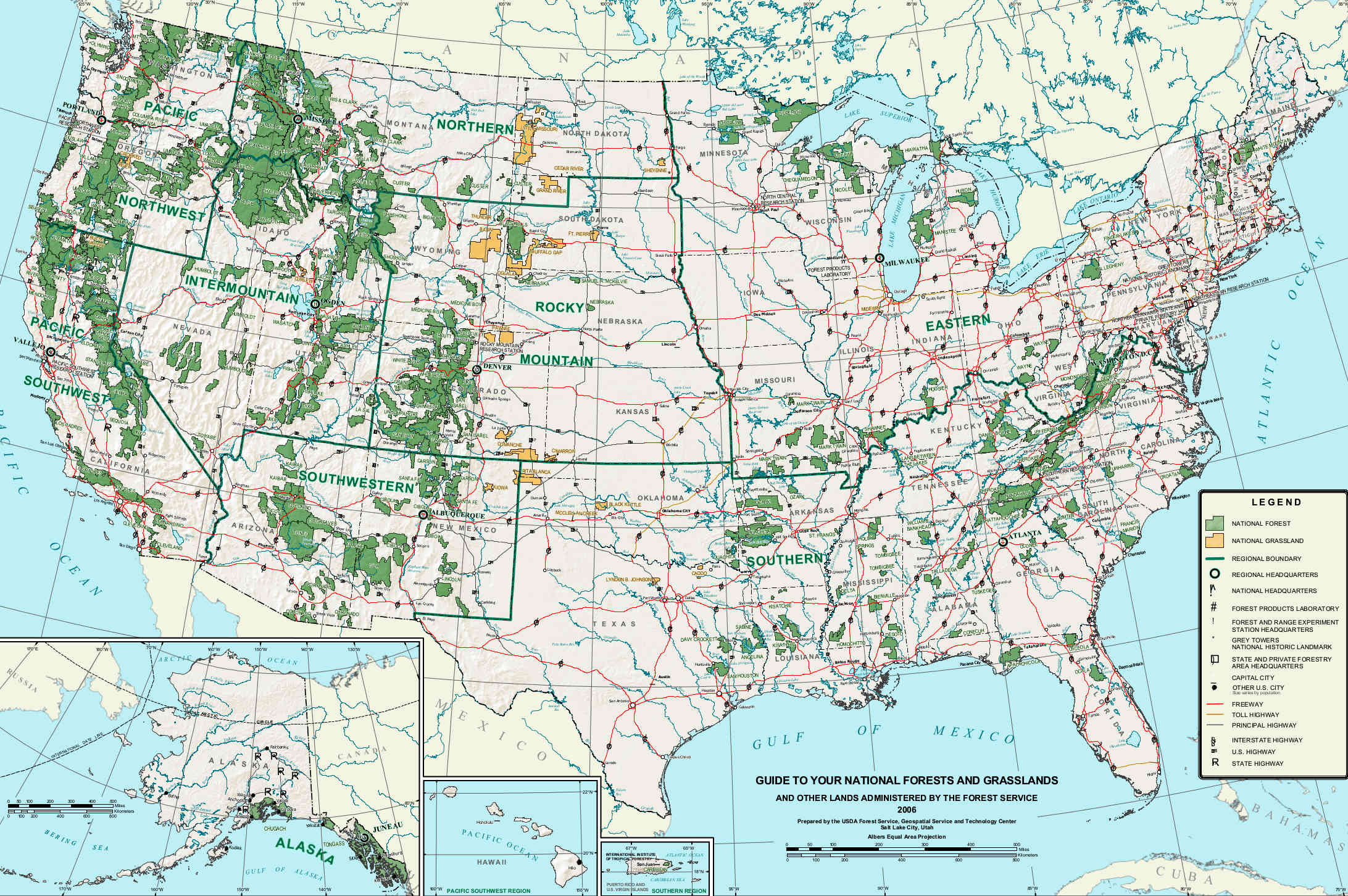 National Forests In Wisconsin Map - United States Map