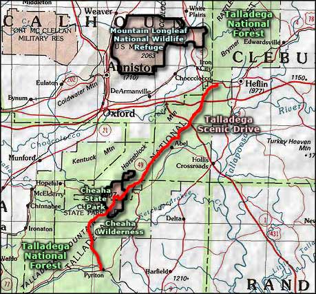 Talladega National Forest Off Road Trails : Current Uwharrie Trail Maps (UP TO DATE) | Page 2 | NC4x4 / Talladega national forest is located in alabama, southeast of birmingham at the southern edge of the appalachian mountains.