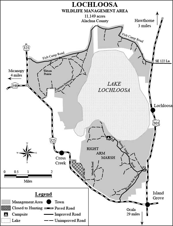 Map Lochloosa 