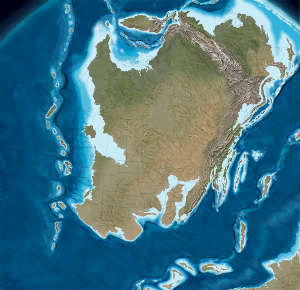 North America in the early Devonian