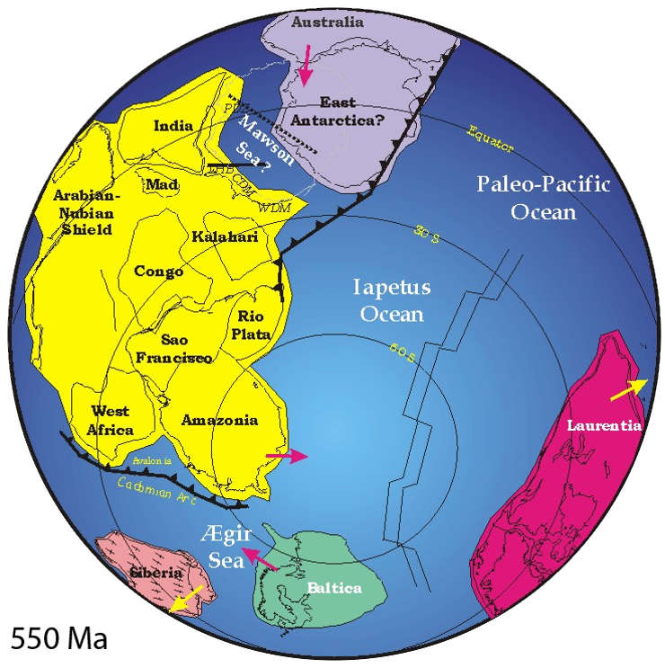 Pannotia | Geology | The Sights and Sites of America