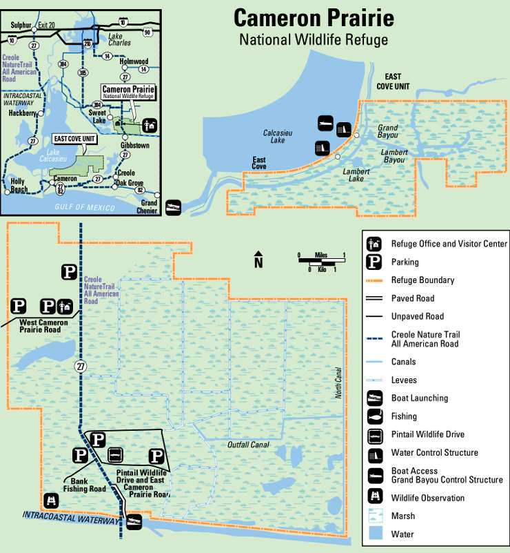 Cameron Prairie National Wildlife Refuge