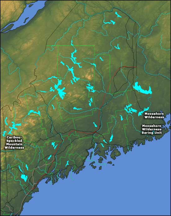 National Wilderness Areas in Maine