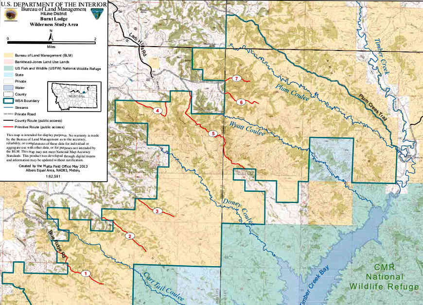 Burnt Lodge Wilderness Study Area