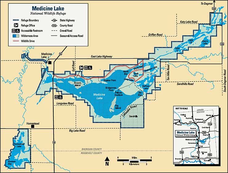 Medicine Lake National Wildlife Refuge | The Sights and Sites of America