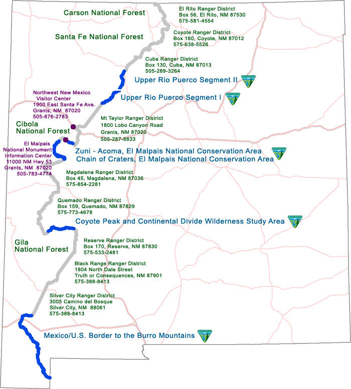 Continental Divide National Scenic Trail - New Mexico