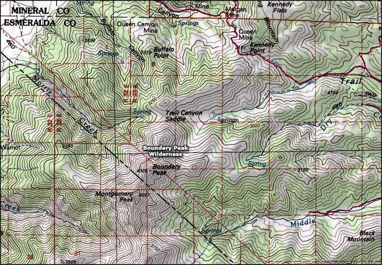 Boundary Peak Wilderness