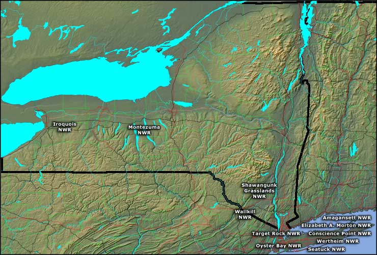 National Wildlife Refuges in New York