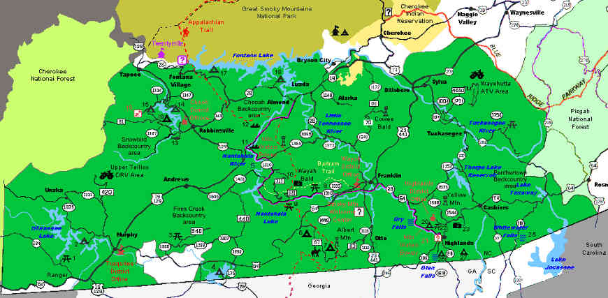 Nantahala National Forest | The Sights and Sites of America