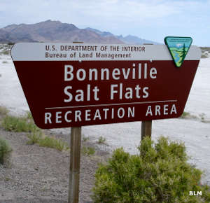 bonneville salt flats rest stop