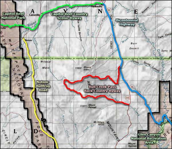 Bull Creek Pass Backcountry Byway